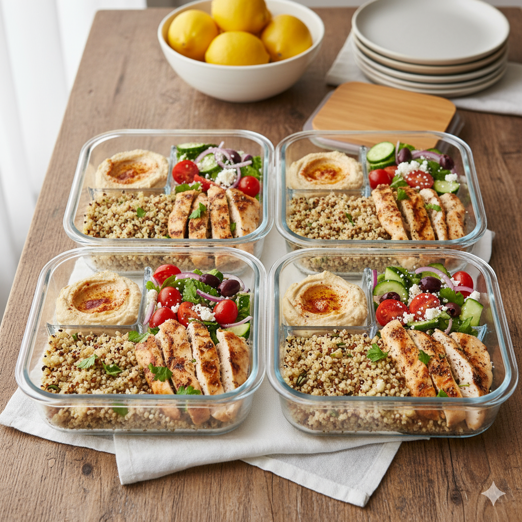 Healthy Wellness Habits - med meals